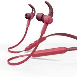 Hama Neckband Bluetooth-Kopfhörer Garnet