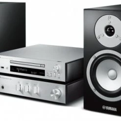 Yamaha MCR-N670 DAB Midi-Anlage (<40cm Breite) Silber/Piano Schwarz