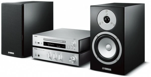 Yamaha MCR-N670 DAB Midi-Anlage (<40cm Breite) Silber/Piano Schwarz