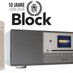 Block Set SR100 + Block A CD/Radio-System Silber/weiß