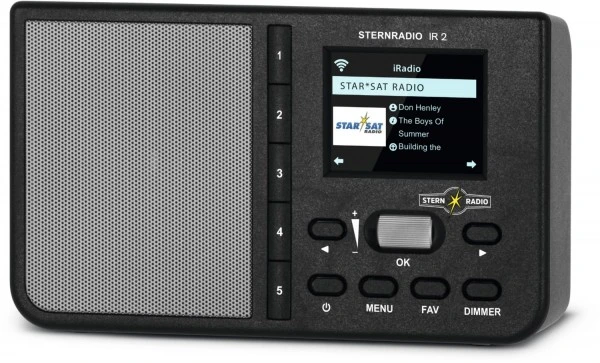 TechniSat Sternradio IR 2 Internetradio Schwarz – Bild 2