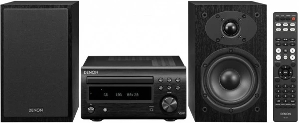 Denon D-M41 Mini-System Schwarz/schwarz