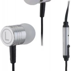 Peter Jäckel IN-EAR Headphone In-Ear-Kopfhörer Mit Kabel Silber