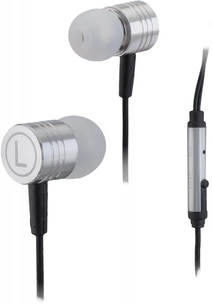 Peter Jäckel IN-EAR Headphone In-Ear-Kopfhörer Mit Kabel Silber