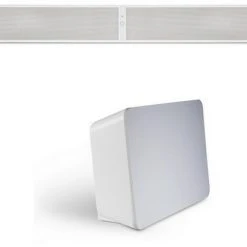 Bluesound Pulse Soundbar 2i + Sub Set Soundbar Weiß