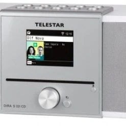 Telestar DIRA S 32i CD CD/Radio-System Weiß/silber