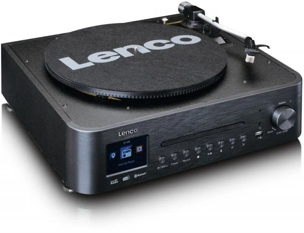 Lenco MC-460BK Hifi-System Schwarz – Bild 3