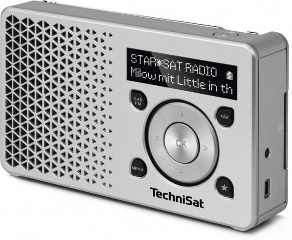 TechniSat DigitRadio 1 Taschenradio Silber – Bild 2