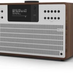 Revo SuperCD CD/Radio-System Walnuß/silber