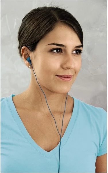 Thomson EAR3005TQ In-Ear-Kopfhörer Mit Kabel Türkis – Bild 2