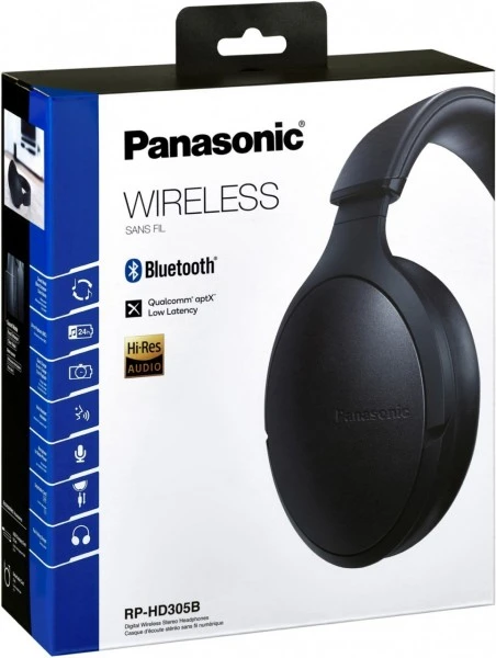 Panasonic RP-HD305BE-K Bluetooth-Headset Schwarz – Bild 3