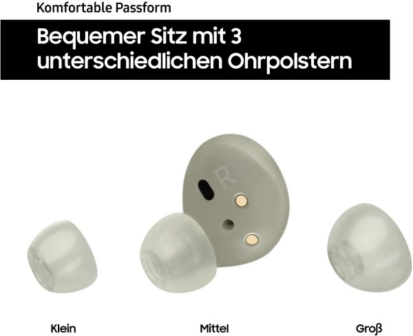 Samsung Galaxy Buds2 True Wireless Kopfhörer Weiß – Bild 4