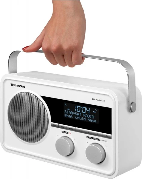 TechniSat DigitRadio 220 Kofferradio Weiß – Bild 5