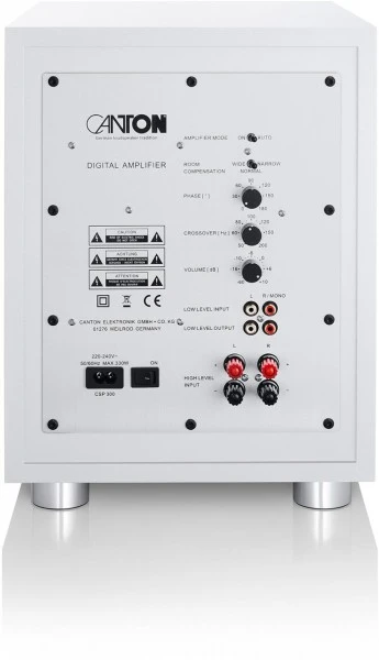 Canton Power Sub 8 Aktiv-Subwoofer Weiss – Bild 5