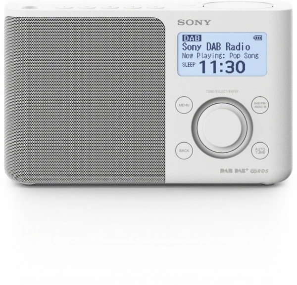 Sony XDR-S61D Kofferradio Mit DAB/DAB+ Weiß