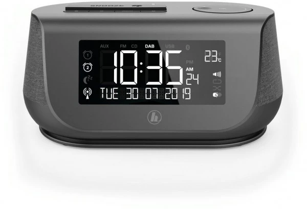 Hama DR36SBT Uhrenradio Schwarz 6 Hama DR36SBT Uhrenradio Schwarz – Bild 4