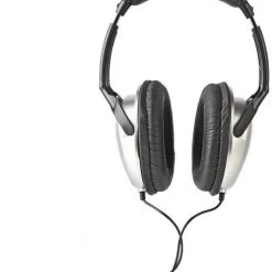 Nedis HPWD1201BK Kopfhörer Mit Kabel Silber/schwarz
