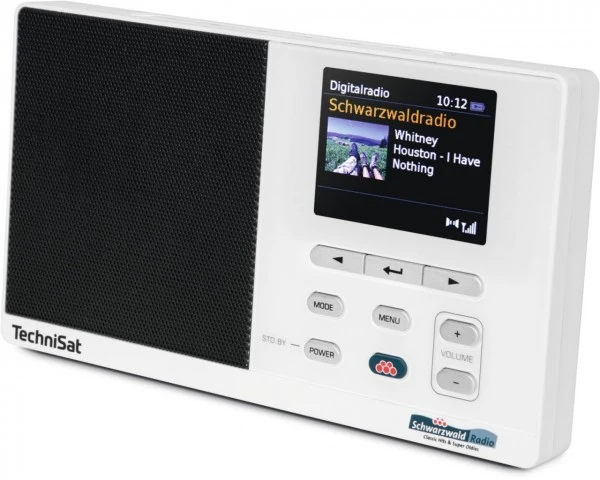 TechniSat DigitRadio 215 Heimradio Schwarzwaldradio-Edition Weiß – Bild 2