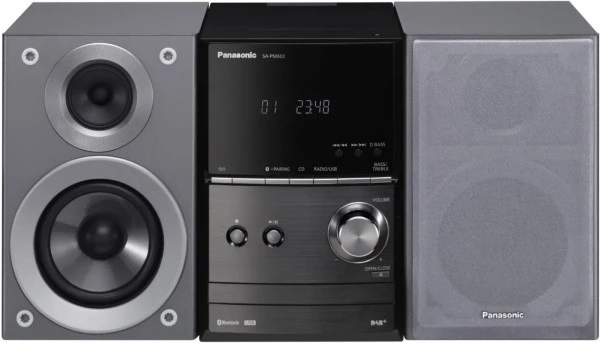 Panasonic SC-PM602EG-S Microanlage Silber