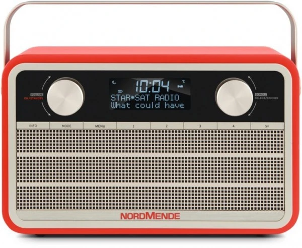 Nordmende Transita 120 Kofferradio Mit DAB/DAB+ Rot 3 Nordmende Transita 120 Kofferradio Mit DAB/DAB+ Rot