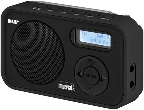 IMPERIAL DABMAN 12 Kofferradio Schwarz