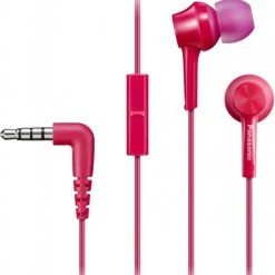Panasonic RP-TCM115E-P In-Ear-Kopfhörer Mit Kabel Pink