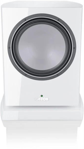 Canton Vento Sub 12 Aktiv-Subwoofer Hochglanz Weiß