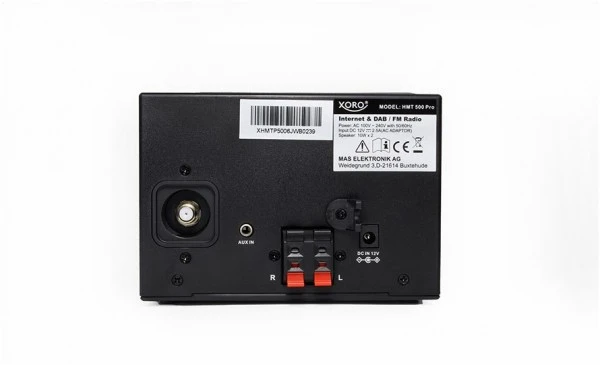 Xoro HMT 500 Pro Microanlage Schwarz – Bild 6