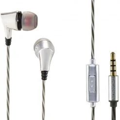 Thomson EAR3207SI In-Ear-Kopfhörer Mit Kabel Silber