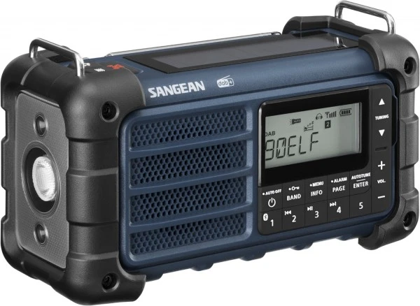 Sangean MMR-99 DAB Baustellen-/Outdoor Radio Blau – Bild 4