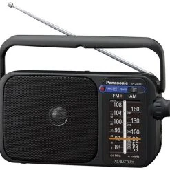 Panasonic RF-2400DEG-K Taschen Radio Mit Lautsprecher Schwarz
