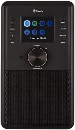 Block CR-10 Internetradio Schwarz