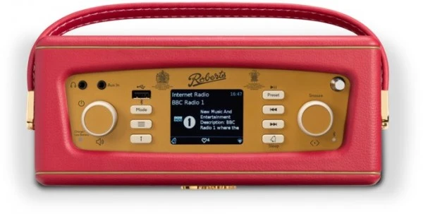 Roberts Revival IStream 3L DAB+ Internetradio Berry Red – Bild 2