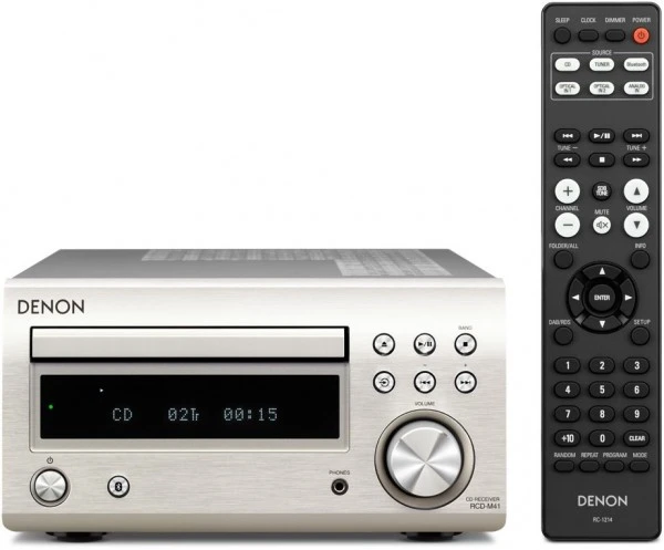 Denon RCD-M41 Mini-System Premium Silber