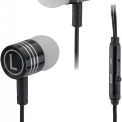 Peter Jäckel IN-EAR Headphone In-Ear-Kopfhörer Mit Kabel Schwarz