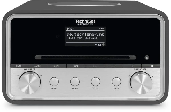 TechniSat DigitRadio 586 CD/Radio-System Anthrazit/silber