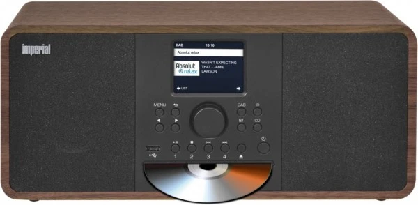 IMPERIAL Dabman I205 CD CD/Radio-System Braun – Bild 2