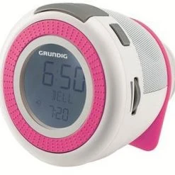 Grundig Sonoclock 220 Uhrenradio Weiß/pink