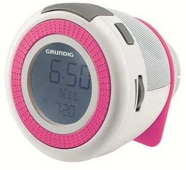Grundig Sonoclock 220 Uhrenradio Weiß/pink