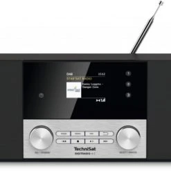 TechniSat DigitRadio 4 C Heimradio Schwarz/silber