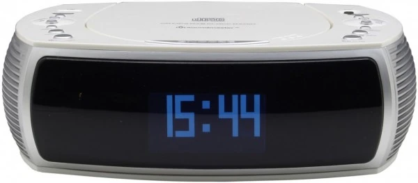 Soundmaster URD 470 WE Uhrenradio Mit CD Weiß