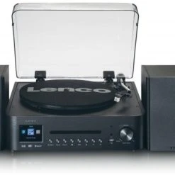Lenco MC-460BK Hifi-System Schwarz