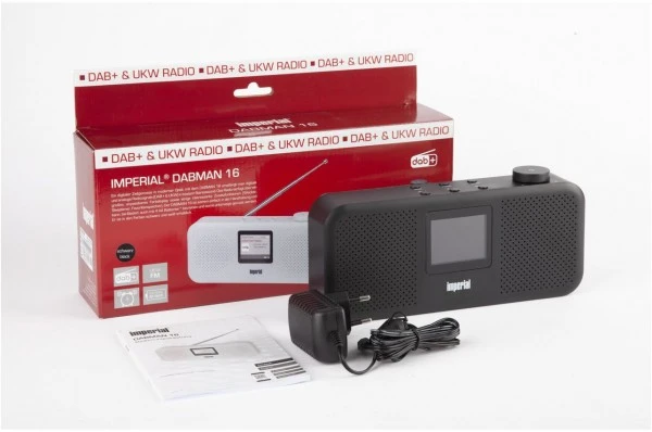 IMPERIAL Dabman 16 Kofferradio Mit DAB/DAB+ Schwarz – Bild 4