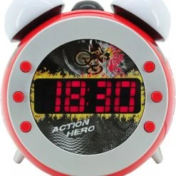 Soundmaster UR 140 RO Uhrenradio Rot