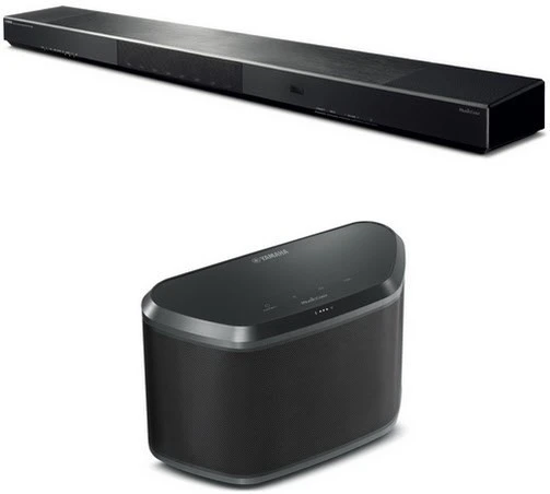 Yamaha Duett (YSP1600 + WX030) Soundbar + Multimedialautsprecher Schwarz