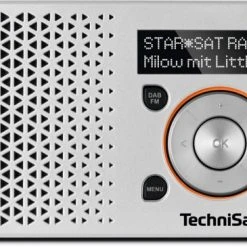 TechniSat DigitRadio 1 Taschenradio Silber/orange