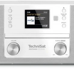 TechniSat DigitRadio 370 CD IR CD/Radio-System Weiß