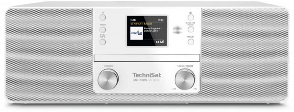 TechniSat DigitRadio 370 CD IR CD/Radio-System Weiß