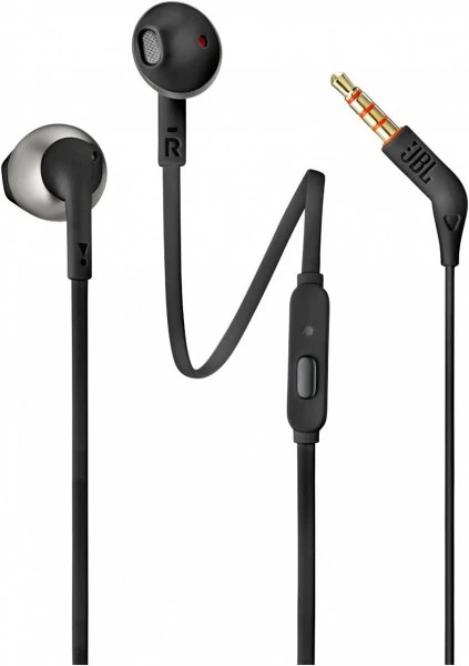 JBL T205 In-Ear-Kopfhörer Mit Kabel Schwarz