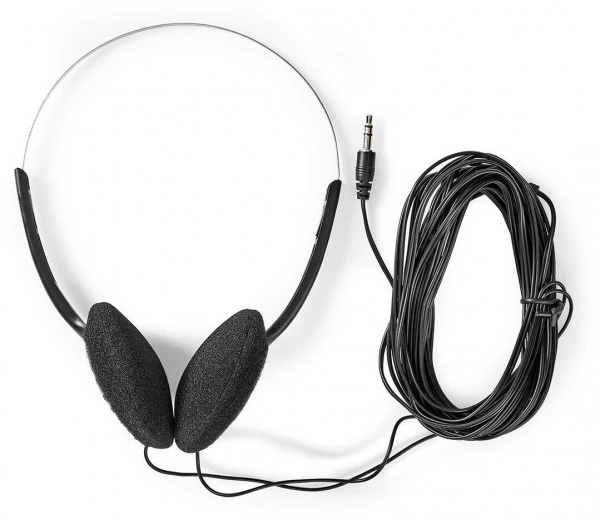 Nedis HPWD1102BK Kopfhörer Mit Kabel Schwarz